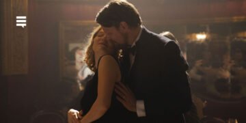 Léa Seydoux e Gijs Naber em 'A História da Minha Mulher'. Imagem: Divulgação.