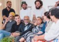 Família de Gilberto Gil durante coletiva da Prime Video.