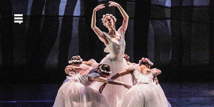 Remontagem de Ana Botafogo, 'Les Sylphides (Chopiniana)' evoca a era romântica da dança clássica. Imagem: Charles Lima/Divulgação.