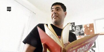 O cartunista Benett. Imagem: Kraw Penas.