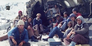 Bom elenco de 'A Sociedade da Neve' é formado, em grande parte, por rostos desconhecidos do grande público. Imagem: Divulgação.