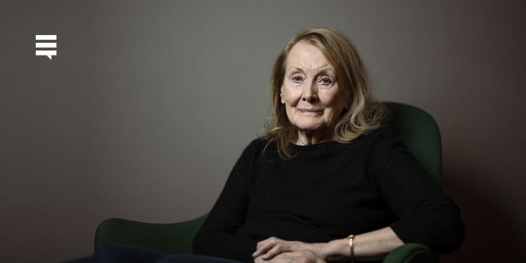 A escritora francesa Annie Ernaux. Imagem: Reprodução.