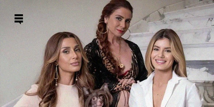 As três estrelas de 'Beleza Fatal'. Imagem: Max / Reprodução.