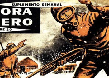 Primeira edição de O Eternauta, publicada na revista Hora Cero Semanal. Imagem: Reprodução.