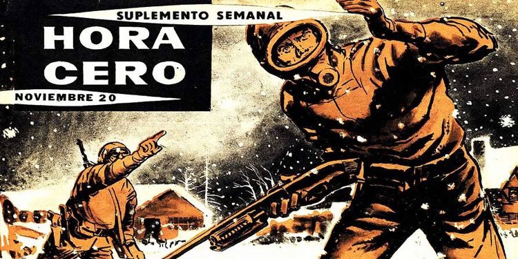 Primeira edição de O Eternauta, publicada na revista Hora Cero Semanal. Imagem: Reprodução.