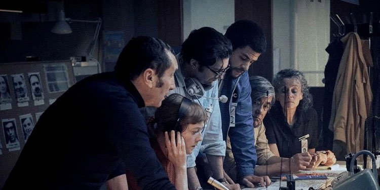 'Setembro 5': cobertura heroica da equipe de esportes. Imagem: Projected Picture Works / Divulgação.