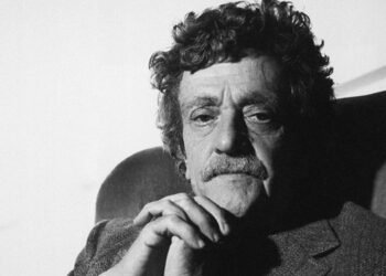 Kurt Vonnegut em 1991. Imagem: Richard Mildenhall / Reprodução.