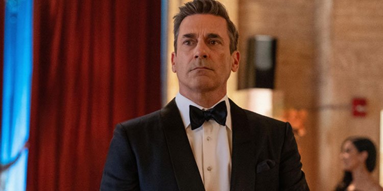 Jon Hamm volta à boa forma com Coop. Imagem: Apple TV+ / Divulgação.