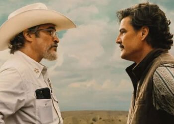 Ari Aster encena impasse entre xerife e prefeito em uma pequena cidade no Novo México. Imagem: A24 / Divulgação.