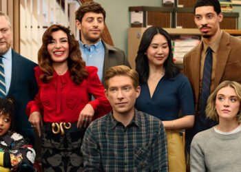 Série existe no mesmo "universo" de 'The Office'. Imagem: Banijay Americas / Divulgação.