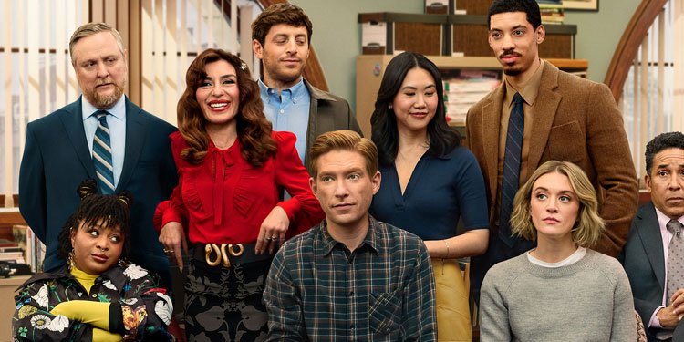 Série existe no mesmo "universo" de 'The Office'. Imagem: Banijay Americas / Divulgação.