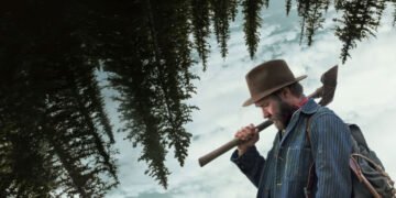 Joel Edgerton interpreta Robert Grainier nesta adaptação da obra de Denis Johnson. Imagem: Kamala Films / Divulgação.