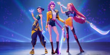 'Guerreiras do K-Pop' desponta como favorito na categoria de melhor canção original no Oscar 2026. Imagem: Sony Pictures Animation / Divulgação.