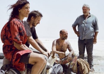 'Sirât' é um dos principais concorrentes ao Oscar da categoria de melhor filme internacional. Imagem: Filmes da Ermida / Divulgação.