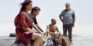 'Sirât' é um dos principais concorrentes ao Oscar da categoria de melhor filme internacional. Imagem: Filmes da Ermida / Divulgação.