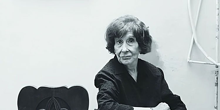 A escritora argentina Aurora Venturini. Imagem: Nora Lezano / Reprodução.