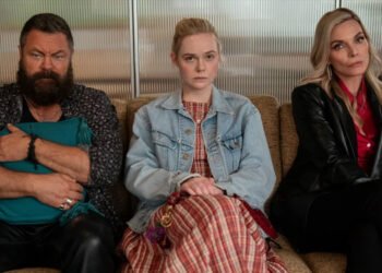 'Margô Está em Apuros' conta com um elenco cativante. Imagem: A24 / Divulgação.